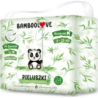 Bamboolove engångs blöjor i bambufiber storlek M 24 st