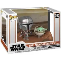 Funko POP! Stjärnornas Krig Mandalorian Och Barn-figur