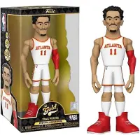 Funko POP! Atlanta Hawks Trae Young 12 Vinyl Gold Chase skickas 1 på 6