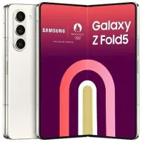 Samsung Galaxy Z Fold5 5G vikbar smartphone med ett SIM-kort 256GB vit