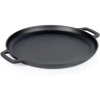Super Merchant Gjutjärnspanna För Gas Induktionsgrill Öppen Spis För Ugn Stor 35 Cm