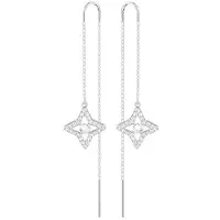 Swarovski Sparkling Dance Star Hjärtformade Kristallörhängen Damörhängen Vita 5349665 Box (Random Color)