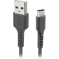 SBS TECABLETYC1KPOS USB-A - USB-C-kabel 1m - Svart