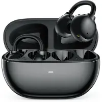 BWOO sportigt Bluetooth headset / trådlösa hörlurar in-ear / open ear hörlurar - Svart