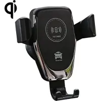 24hShop Trådlös Qi-laddare för bil - 18W effekt