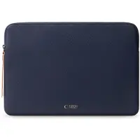 Tech-Protect Fleece Laptopväska 13-14" - Blå