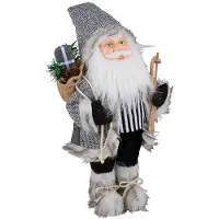 24hShop Jultomte med skidor 46cm