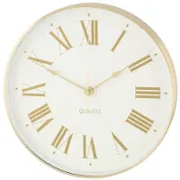 24hShop Väggklocka Lady med romerska siffror 31cm