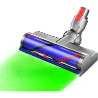 24.Se Golvmunstycke med LED till Dyson V7 / V8 / V10 / V11 / V15