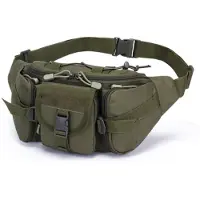 24hShop Outdoor Magväska Armégrön