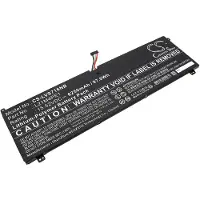 24hShop Batteri till Notebook, Bärbar dator för Lenovo Legion S7 16IAH7 82TF008SRK m.fl.