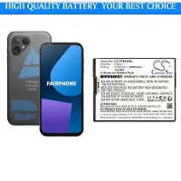 Cameron Sino Batteri till SmartPhone, Mobil för Fairphone Fairphone 5