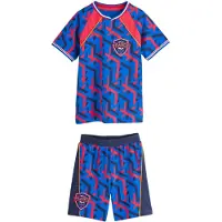 Next Pyjamas 'Football' blå / marinblå / röd / vit