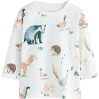 Next T-shirt blandade färger / vit