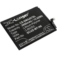 123accu Batteri till SmartPhone, Mobil för Samsung Galaxy A20s, SM-A2070, Galaxy A20s 2019 m.fl.