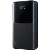 JOYROOM JR-QP191 Star Series Mini 10000mAh 22,5W Powerbank med digital display - Svart