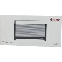 Ritter Volcano 3, 2 skivor, Aluminium, 950 W, 220 - 240 V, 385 mm, 90 mm