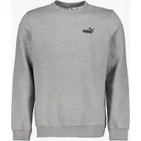 Puma Crewneck ESS No.1 - Grå, storlek Large