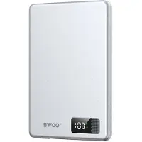 24.Se BWOO powerbank 10 000 mAh med trådlös laddning och PD 20 W