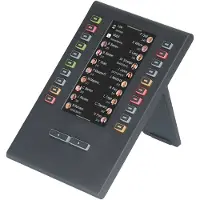 Auerswald COMfortel D-XT20i - Funktionstasten-Erweiterungsmodul für VoIP-Telefon Expansionsmodul Färg-TFT/LCD Svart