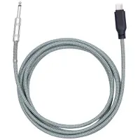 24.Se Ljudkabel 6,35mm Hane till USB-C - 1m