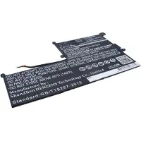 123accu Batteri till Notebook, Bärbar dator för Lenovo Chromebook N20P, Chromebook 11.6 m.fl.