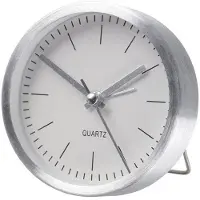 4Living Väckarklocka Vienna 9cm - Silver