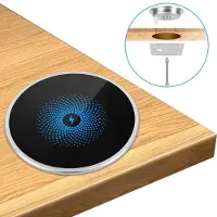 24hShop Ultra-tunn trådlös laddare för mobilen