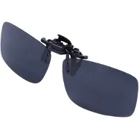24hShop Clip-on solglasögon med UV-skydd - Svarta