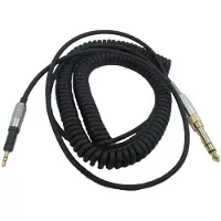 24hShop Ljudkabel till Audio Technica ATH-M50X / ATH-M40X 6,35+3,5mm till 2,5mm - 1,5-5m