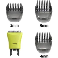 24hShop Trimmerhuvud och kammar till Philips QP2520 QP2630 QP65 QP66 Series