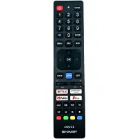 24.Se Sharp TV fjärrkontroll SHW/RMC/0140N – original