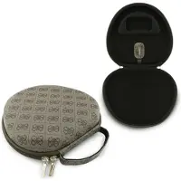 GUESS Carry Box hörlursfodral - brunt