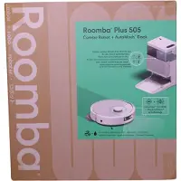 iRobot Robotdammsugare Roomba Plus 505 Combo-robot + AutoWash-dock - Vit