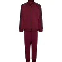 Adidas Originals Träningsoverall 'SUPERSTAR' bordeaux / svart