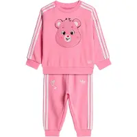 Adidas Originals Träningsoverall rosa / svart / vit
