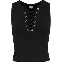 Urban Classics Up Crop Top Svart S Kvinna