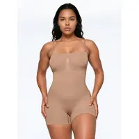 Hiccups for Kids Premium Sömlös Strapless Formande Bodysuit Shapewear