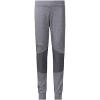 Bergans Kids' Myske Wool Pant Solid Grey Melange/Solid Dark Grey