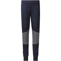 Bergans Kids' Myske Wool Pant Navy Melange/Solid Dark Grey