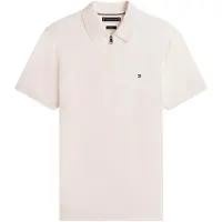 Tommy Hilfiger Regular Fit Interlock Knit Zip Polo Shirt