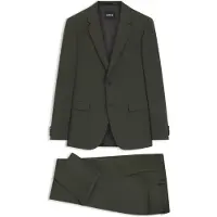 BOSS Two-piece slim-fit suit in stretch virgin wool