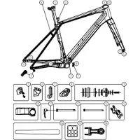 Superior Bikes X-road Crb 21/25 Växelöra