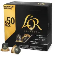 L’OR | Onyx - 50 kapslar till Nespresso