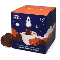 Senso Nocturno | Saltad Karamell Mocha - 16 kapslar till Dolce Gusto