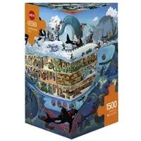 Heye Puzzle HY29925 Pussel-Trikantig, 1500 Bit-Arkebiskul