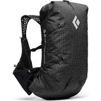 Black Diamond - Trailryggsäckar - Distance 15 Black för UnisexNylon - Storlek L - Svart