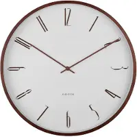 Karlsson väggklocka Scandia white KA6014WH