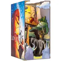 Revell Lejonkungen Disney Små Äventyr Bokvrå Mini Diorama 23 Cm