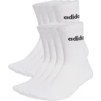Adidas Linear Cushioned Crew-strumpor 10 Enheter